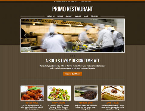 Web Designers for restaurants and bars in West Palm Beach Florida