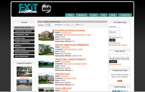 EXIT Real Estate Portal