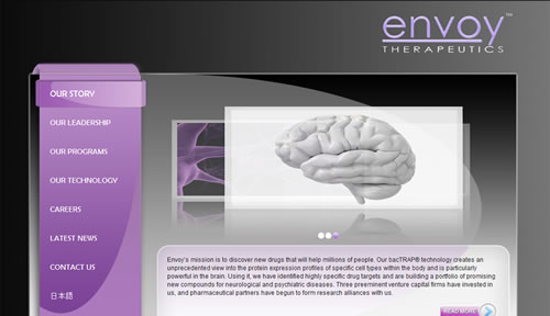 Envoy Therapeutics Tatem Web Design