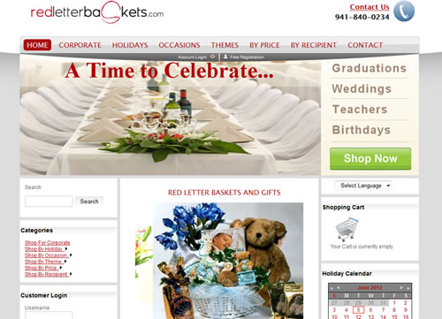Red Letter Baskets
