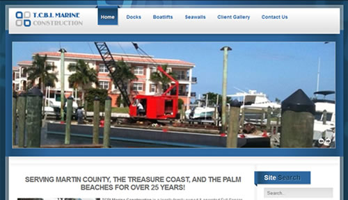 TCBI Marine Tatem Web Design