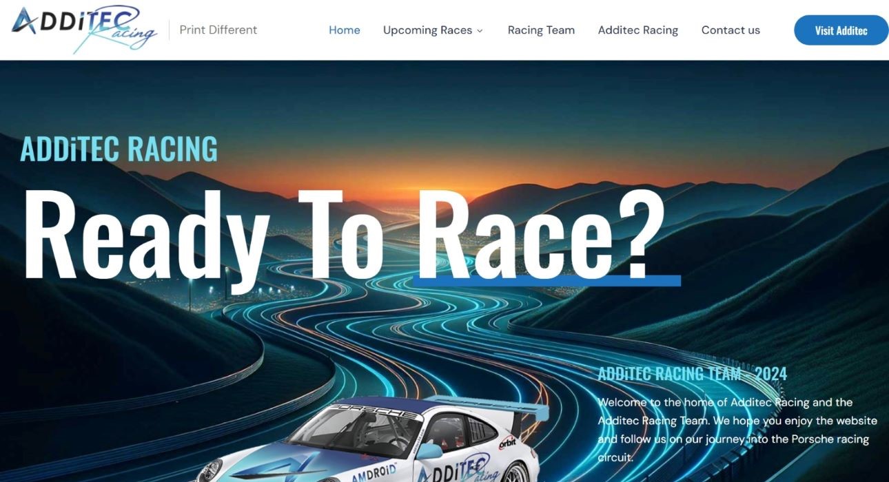 Car racing team website design company in Florida Car racing team website design company in Florida
