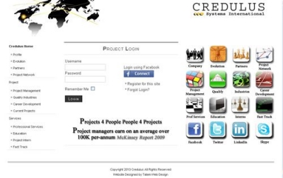 Credulus Final Management Website